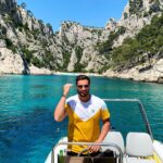Loïc Fiorelli Instagram - Une bonne journée détente avec capitaine @hugo.vallet 🚤🌊☀️ Cassis