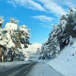 Loïc Fiorelli Instagram – On the road 🥰❄️🏔 Vars La Forêt Blanche