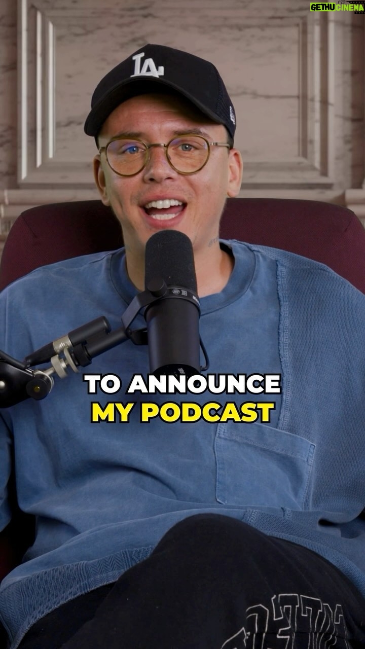 Logic - 64.7K Likes - After years of planning I’m excited to announce the launch of my podcast Logically Speaking. There’s nothing I love more than conversations with people who inspire me and thats all this is. Rattpack go subscribe anywhere you listen to podcasts!! First ep next week.