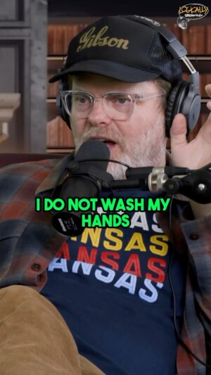 Logic Instagram - My buddy @rainnwilson joins me on @logicallyspeakingthepod this week to talk about hygiene and spirituality!