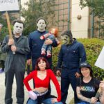 Lola Blanc Instagram - Horror picket day. I’m pre-WGA but hope to be a union writer in the near future - plus SAG solidarity. Pay writers (and actors), not robots! #wgastrong #wgastrike #prewga