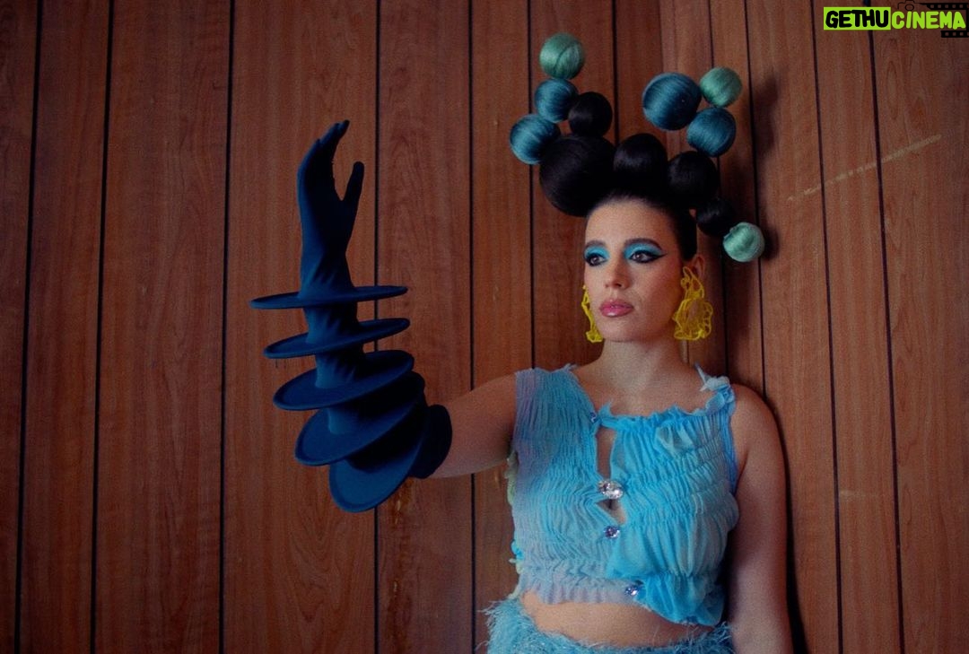Lola Blanc Instagram - Some favorite stills and press looks from the new @noiagisela ft. @elaminus video I directed! Director: @oohlalola DP: @sonjatsypin Producer: @ash__monique Production company: @portal_ny AD: @pinkepanther Movement director: @kinlawww Stylist: @yuritachi Stylist assistant: @briannaklouda Hair stylist: @daveydidmyhair Hair assistant: @jetkeefebeauty Production designer: @lilne Set dresser: @edwards_eli Makeup artist: @sterlingtullnyc Corsets: @houseofpuglielli Shoes: @charleskeithofficial Gaffer: @arielnehorayoff KG: Akil Jones Swing: Julia Payne 1st AC: Julia Crytser 2nd AC: Louis Mittel Talent: @noiagisela @josh.wallin @ciarachaii @yuritachi Editor: also me Motion graphics & VFX: @yeraydorta Color: @assemblypost Colorist: @carretero.color Color assist: @fontbullrich Color producer: @veronicawbb