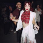 Lola Blanc Instagram - Christmas cowgirl chic @ last night’s #guardiansholidayspecial party. The special made me very happy and so did my friends