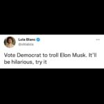 Lola Blanc Instagram - I know that midterms aren’t sexy, and that the American political system hasn’t been the most inspiring institution, to say the least. I know! We’re all exhausted, I’m certainly exhausted, and it makes sense that we’d all want to throw our hands up and tune out. But I am asking you, dear friends, to use your voice and cast your vote for your chosen representatives tomorrow the 8th. Vote because you-know-who is running again, or because women are supposed to have rights, or to literally save the planet, or because conspiracy theorists, indoctrinated though they are, shouldn’t be the people making decisions that impact everyone’s actual lives. Vote to troll Elon Musk. Whatever! Cast that shit. Do it for me!
