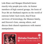 Lola Blanc Instagram - We’re on a Harper’s Bazaar list alongside Meghan Markle and My Favorite Murder, so you should probably listen to my cult podcast @trustmepodcast that I host with @meaganelizabeth1111. Plus our recent Fox News mention! Thanks so much for listening, y’all.
