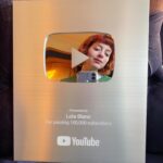 Lola Blanc Instagram - In a world where people I’ve never heard of in my life have 80 million followers, 100,000 followers on any platform is nothing. But to lil independent ME, it’s big potatoes. Thanks for listening, kids, and helping me to acquire my first (and very pretty) plaque