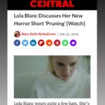 Lola Blanc Instagram - It is I, the wearer of many hats. Thank you so much to everyone who’s covered @pruningfilm so far. It’s been an honor being able to discuss this film we worked so hard on - full credits in my film fest announcement posts. If you want to see Pruning in person, it’s screening in LA this Sunday at @hollyshorts! Tickets on sale now in my bio, and new festival announcements in different cities/countries coming soon. Also, @trustmepodcast fans and horror fans, come see Karyn Kusama’s The Invitation on August 30th at @am_cinematheque! Your girls @meaganelizabethgrainger and I will be introducing it. Also listen to my new song and add it to playlists because a girl with this much headwear has got to be shameless ✨