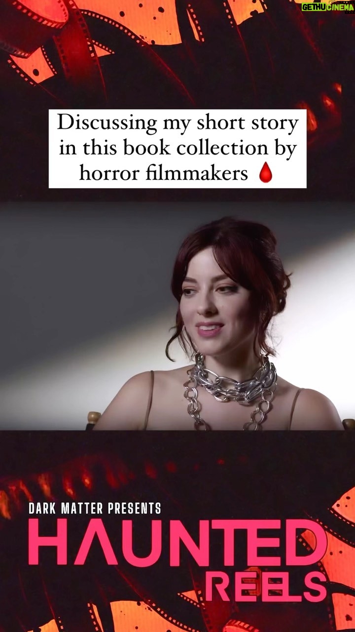 Lola Blanc Instagram - The #HauntedReels book is a short story collection from all horror filmmakers, and I got to write a story for it called Yeast! It’s out now, and if you’re at @fantasiafestival tomorrow (Saturday) you can come hear most of us read excerpts from our stories. I’m so excited to be included in this @dark_matter_magazine project alongside filmmakers like @massawyrm, @breagrant, @janina and @russoschelling, @kyraegardner, @magicdirector, @arielvida, @horrorguerrero, and so many more. Use the code HAUNTED10 at the link in my profile.