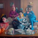 Lola Blanc Instagram - The new music video I directed for @noiagisela featuring @elaminus is out now via @metal_magazine! This one was truly a labor of love. The team was a dream, it felt like going to camp together (as @yuritachi put it), and I’m so excited we get to birth it today. Director: @oohlalola DP: @sonjatsypin Producer: @ash__monique Production company: @portal_ny AD: @pinkepanther Movement director: @kinlawww Stylist: @yuritachi Stylist assistant: @briannaklouda Hair stylist: @daveydidmyhair Hair assistant: @jetkeefebeauty Production designer: @lilne Set dresser: @edwards_eli Makeup artist: @sterlingtullnyc Corsets: @houseofpuglielli Shoes: @charleskeithofficial Gaffer: @arielnehorayoff KG: Akil Jones Swing: Julia Payne 1st AC: Julia Crytser 2nd AC: Louis Mittel Talent: @noiagisela @josh.wallin @ciarachaii @yuritachi Editor: also me Motion graphics & VFX: @yeraydorta Color: @assemblypost Colorist: @carretero.color Color assist: @fontbullrich Color producer: @veronicawbb