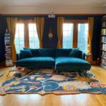 Lola Blanc Instagram - Brb, stanning my own home. It took me months to find a couch that’s big and squishy and durable but also aesthetically pleasing, and then curtains that felt right, and then a rug that matched both, so I am putting it here on this app. (Though I will probably regret posting this before I procure a proper coffee table, or paint [thing] a different color.) Now I can stop repeatedly exclaiming to @jack_bedrosian how much I love our home