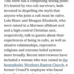Lola Blanc Instagram - Oh fuck we made the New York Times! @trustmepodcast @meaganelizabethgrainger @stevedelamater