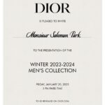Lomon Instagram - #Dior #DiorWinter23