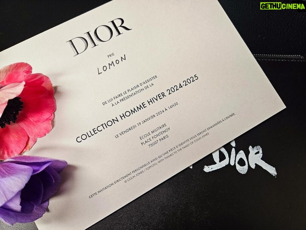 Lomon Instagram - DIOR WINTER 2024 MEN’S COLLECTION - JANUARY 19TH 3:00PM PARIS TIME – TO BE REVEALED ON DIOR.COM 1월 19일 금요일 오후 11시 (한국 시간) 파리 현지에서 열리는 킴 존스의 WITNER 2024 MEN’S 컬렉션이 DIOR.COM을 통해 공개됩니다. #Dior, #DiorWinter24