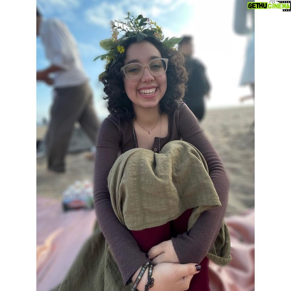 Lori Mae Hernandez Instagram - Happy Birthday to the lovely @iamlilimar and @galilealasalvia !!!!! What a wonderfully whimsical day! ✨🧚‍♀🦄 #fairycore #beachday #curlyhair