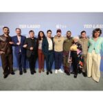 Lori Mae Hernandez Instagram - 💛TED LASSO NIGHT PART 2💛 Every character in this show is so rich and so wonderfully human! I adore Roy Kent and Trent Crimm (the independent)! I was star struck by @mrbrettgoldstein !! Looking forward to the episodes to come!! #tedlasso #believe #beagoldfish #hesherehesthereheseveryfuckingwhere #roykent #trentcrimmtheindependent