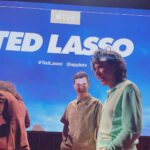 Lori Mae Hernandez Instagram - 💛TED LASSO NIGHT PART 2💛 Every character in this show is so rich and so wonderfully human! I adore Roy Kent and Trent Crimm (the independent)! I was star struck by @mrbrettgoldstein !! Looking forward to the episodes to come!! #tedlasso #believe #beagoldfish #hesherehesthereheseveryfuckingwhere #roykent #trentcrimmtheindependent