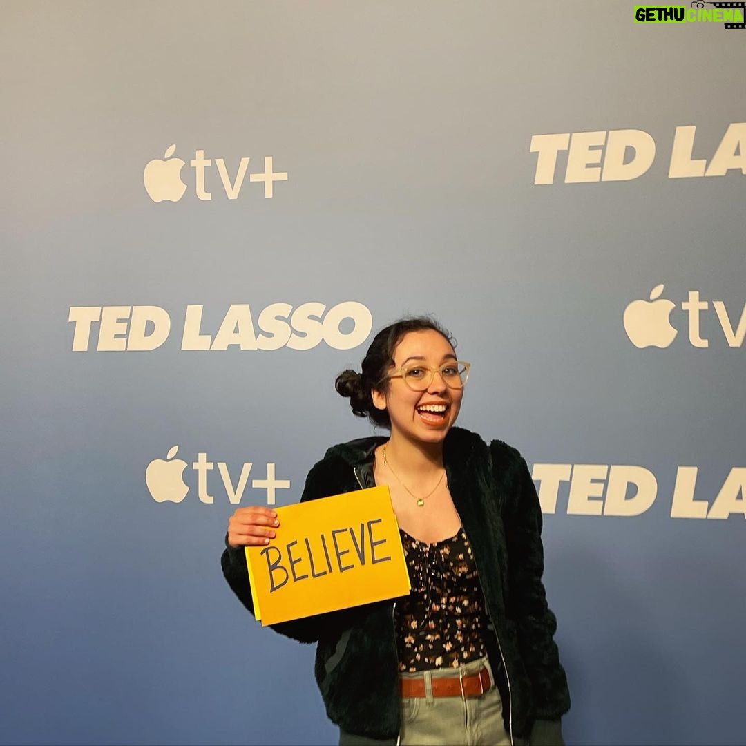 Lori Mae Hernandez Instagram - ⚽️TED LASSO NIGHT PART 1⚽️ This is one of my all time favorite shows! It is so comforting and fun, and I count the seconds until it comes out every Wednesday!! These guys are so kind! Love these people and this show!!