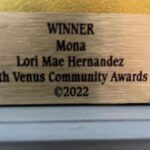 Lori Mae Hernandez Instagram - Thank you thank you thank you!!!!! This one’s for MONA!!!! MONA was a blast to shoot and I could not have asked for a better group of people to do it with!! 🏆🥇✨🌟#mona #venuscommunityawards #winner #shortfilm #shortfilms #scifi