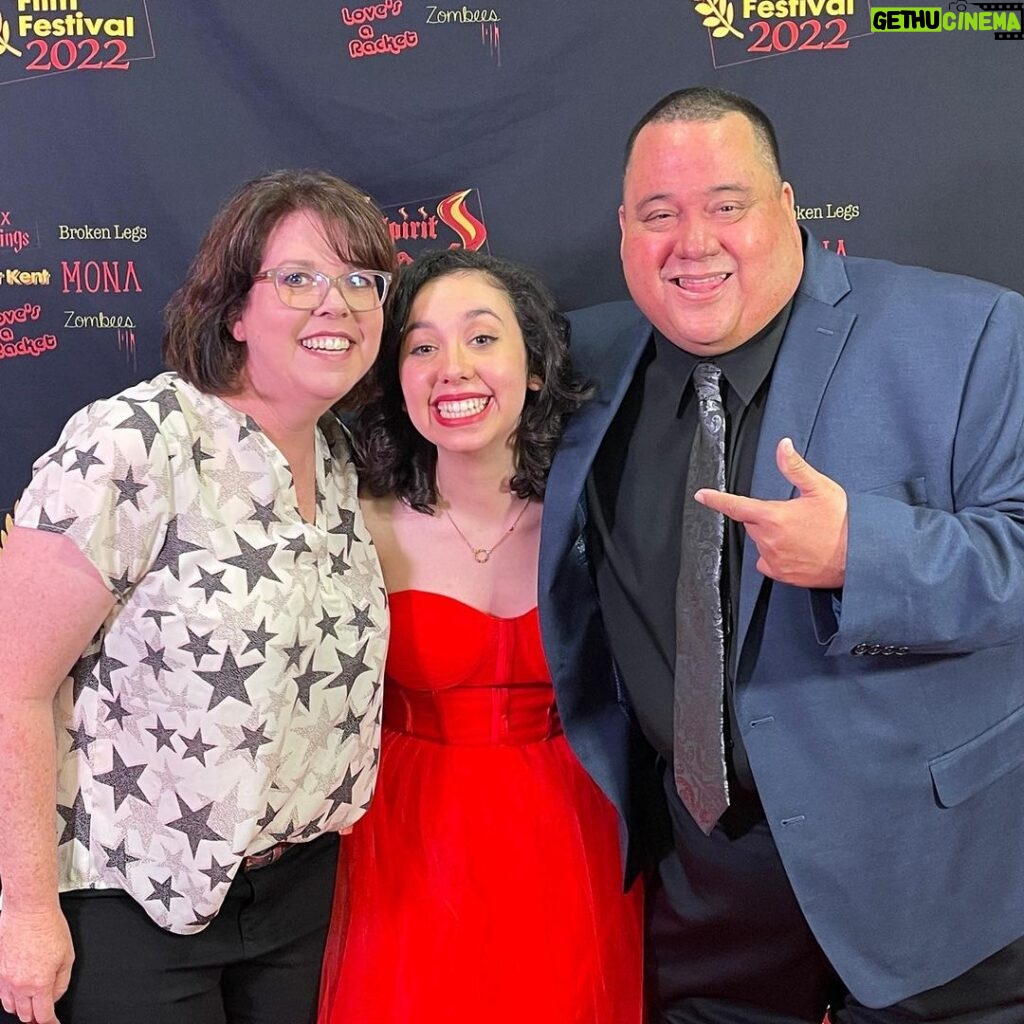 Lori Mae Hernandez Instagram - This was an incredible night! I made SIX short films over a year and what a great way to premiere them with such wonderful people! I’m gonna post more about them and can’t wait until everybody can see them! I couldn’t have done it without everybody involved! ❤️❤️❤️❤️🤩🤩🤩🤩🎥🎞🎬✨ #spiritfilmfestival #spiritfilmfest #MySoldier #SixStrings #Mona #LovesARacket #brokenlegs #TylerKent #Zombees