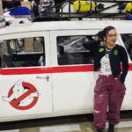 Lori Mae Hernandez Instagram - 👻WHO YOU GONNA CALL?!?!? 👻 who’s your favorite ghostbuster? #ghostbusters #ghostbuster #ghost #happyhalloween #halloween #ghostbustercar #halloween2023