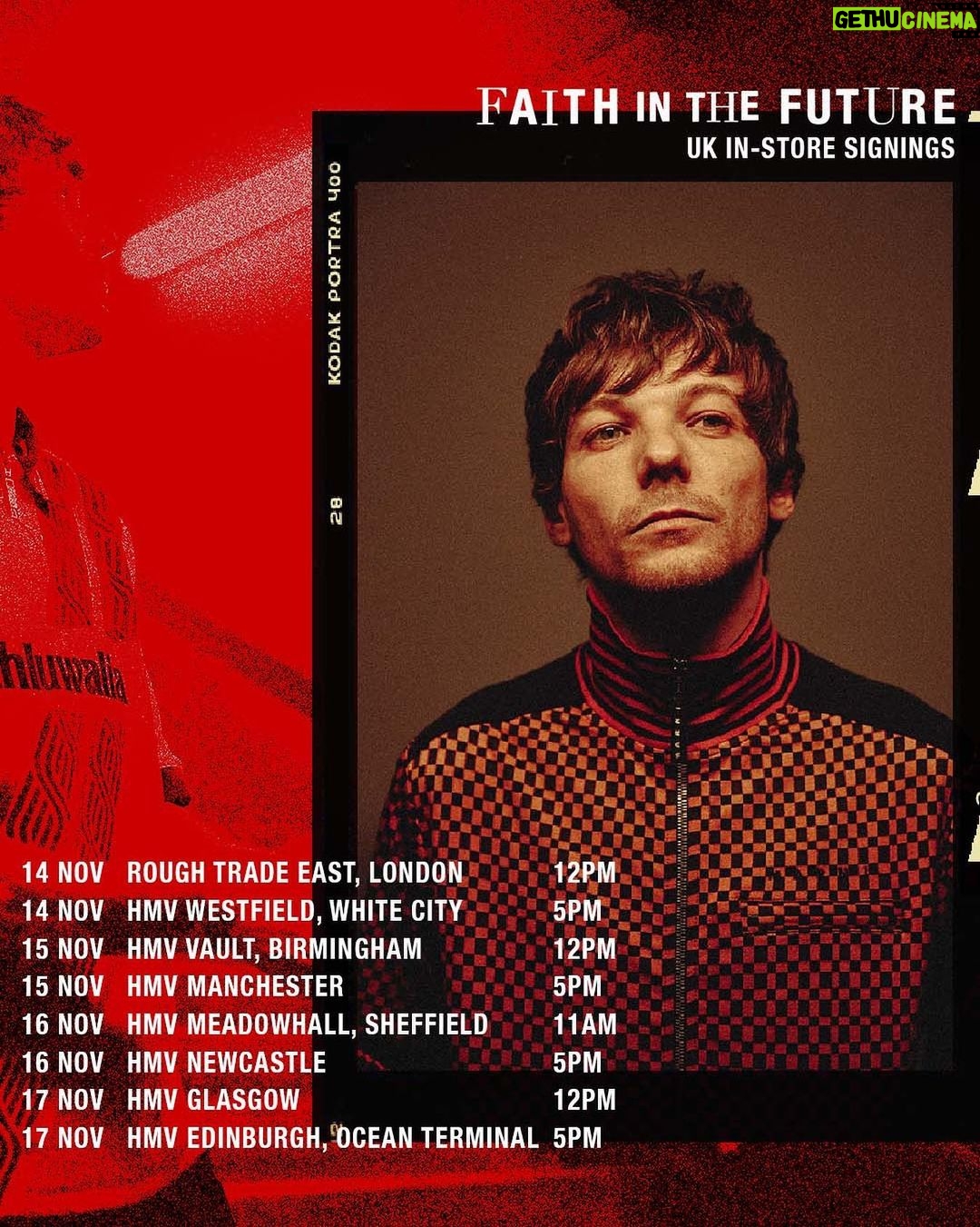 Louis Tomlinson Instagram - Doing some signings around the UK for Faith In The Future. See you there. Link in stories. #FaithInTheFuture