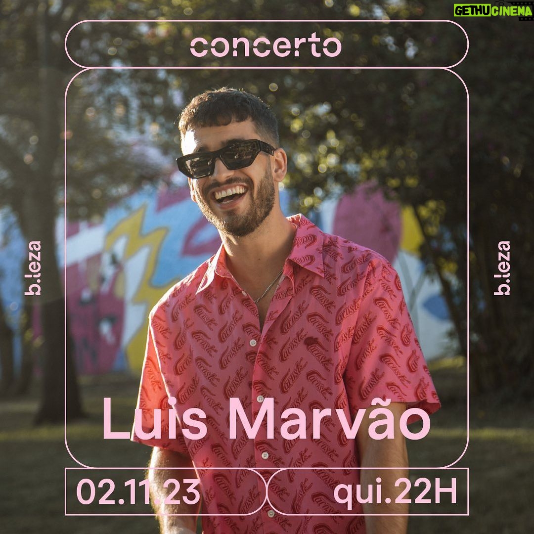 Luís Marvão Instagram - Luís Marvão estreia-se, pela primeira vez, a solo no mundo da música com o EP “Para Sempre” que conta a história de Amor entre o Luís e @mafalda_rodrigues (que participa também no EP) num trabalho que musicalmente embala os apaixonados. Refrões orelhudos, entre o Pop e o RNB, produzido pelos multi-platinados ZOO e Ary Rafeiro, guitarras de Maninho é sem dúvida um início de carreira promissor. Club B.leza