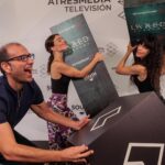 Lucía Martín Abello Instagram - @southseriesfest 💖🐡 @atresplayer @atresmediacom @diagonaltelevisio @paramount_spain #lanoviagitana #laredpurpura