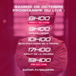 Lucas Hauchard Instagram - J-6 avant le @gp_explorer 🤯 RDV Samedi sur ma chaîne Twitch de 8h à 19h 🏎