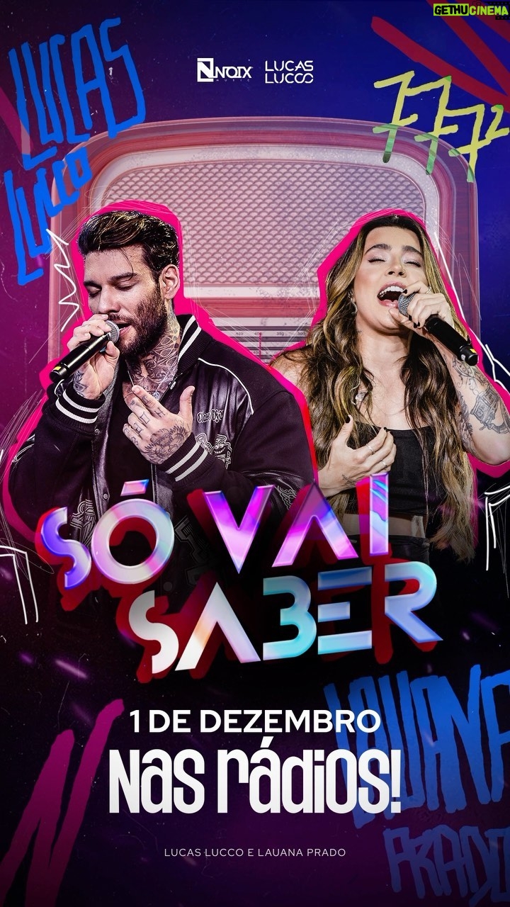 Lucas Lucco Instagram - A partir do dia 01/12 vc também vai poder ouvir a minha música “Só vai saber” na sua rádio preferida! Gostaram da surpresa?! ❤️❤️❤️ Brazil
