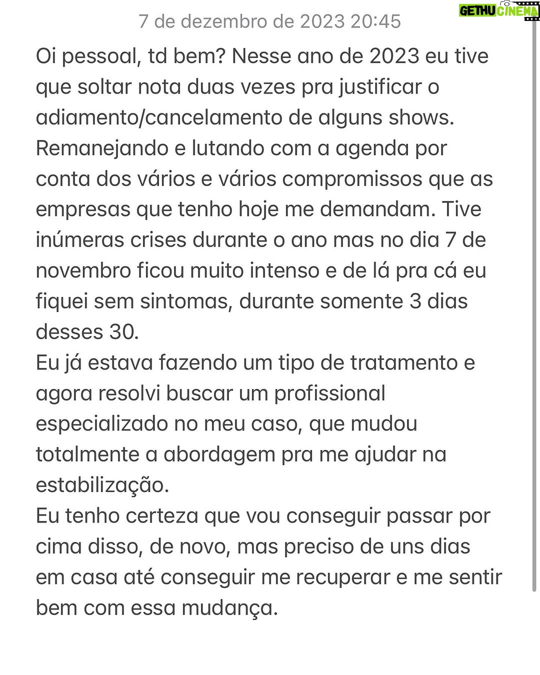 Lucas Lucco - 68.3K Likes - Comunicado q eu peço que leiam com carinho 👆🏽
