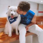 Lucas Viana Instagram - Paixão passou de pai pra filha! Bora @cruzeiro 💙 São Paulo, Brazil