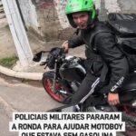 Luciano Huck Instagram – Que belo exemplo de empatia e solidariedade 👏😍

Ao avistarem um motoboy parado na vida, dois policiais militares que estavam fazendo uma ronda, se aproximaram e ofereceram ajuda ao entregador. 

Os policiais saíram empurrando a moto até chegarem ao posto de combustível. 

Parabéns para dupla pelo profissionalismo e humanidade. 👏👏