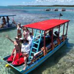 Luciano Huck Instagram – Há 10 anos que não vinha aqui; pela primeira vez, trouxe a família. Este lugar é mágico e se desenvolveu muito bem. Não poderíamos ter escolhido um canto do mundo melhor para começar 2024. Que venha um ano de muita saúde e paz. Porto De Pedras – Alagoas