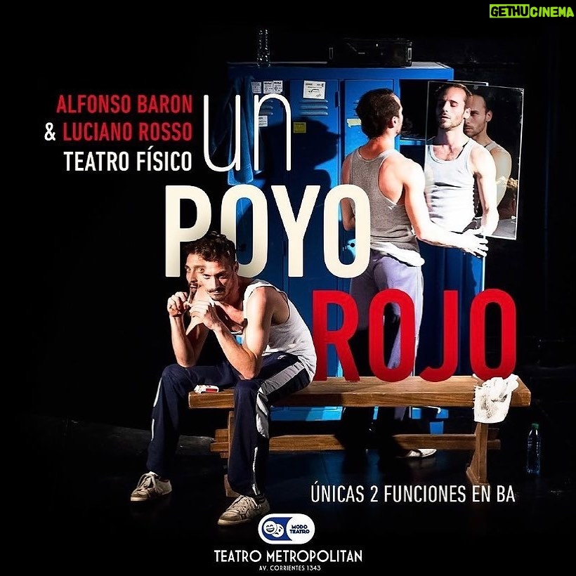 Luciano Rosso Instagram - 🇦🇷 ÚNICAS DOS FUNCIONES EN BUENOS AIRES 🇦🇷 Una provocación, una invitación a reírnos de nosotros mismos y, a su vez, reconocer nuestra totalidad. Un Poyo Rojo, mezcla de acrobacia y comicidad. Naif, kitsch, poncif, o cualesquiera que sus múltiples lecturas puedan arrojar, sin embargo, un impactante abanico respecto de las posibilidades físicas y espirituales del ser humano. La obra de teatro físico que conquistó el mundo! 30 y 31 de enero 20:30hs Entradas ya a la venta en @plateanet @teatrometropolitanok Ciudad Autónoma de Buenos Aires