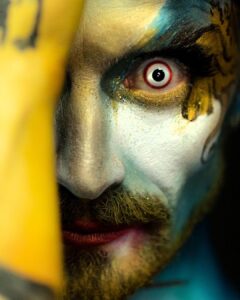 Luciano Rosso Instagram - make up artist: @ghoulsfx @michelelghoul photographer: @samscape_ Samer Wakim thanks to @eliasghoul_ Paris, France