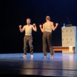 Luciano Rosso Instagram - 🏳️‍🌈🏳️‍⚧️ ¡Inició la franja diversa ‘Lúcido delirio! 🏳️‍🌈🏳️‍⚧️ Compartimos algunos de los momentos de ‘Un poyo rojo’, una obra de teatro físico interpretada por @luciano_rosso y @alfonso.baronn, quienes llegan desde Argentina al Centro Nacional de las Artes Delia Zapata Olivella. 👉🏾Agéndate para hoy sábado y mañana domingo con sus funciones. Entradas en el enlace de la biografía. Canción: Ya se ha muerto mi abuelo - Juaneco y su combo Bogotá, Colombia