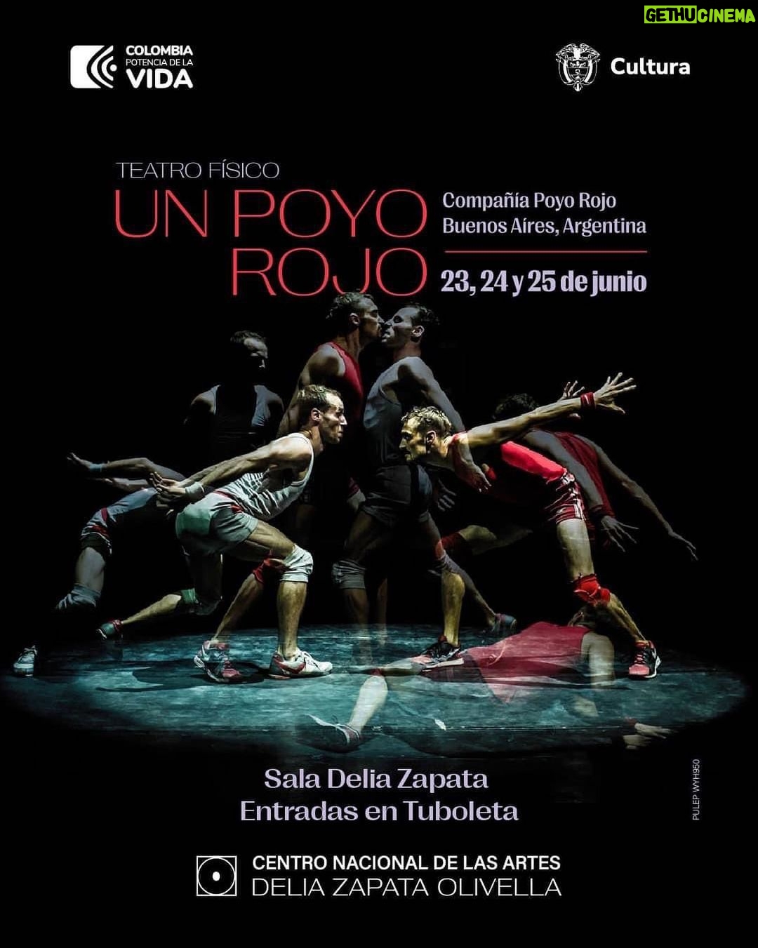 Luciano Rosso Instagram - Bogotá 🇨🇴 allí vamos!!! @miteatrocolon