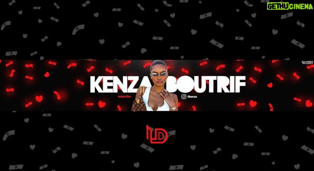 LuckyDesigns Instagram - YouTube Banner for @6kenza ❤️🌹 So Far Gone Concept from @champagnepapi