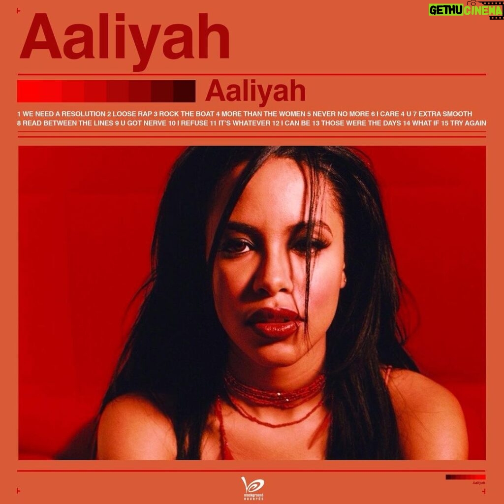 LuckyDesigns Instagram - Aaliyah. @aaliyah (self-titled) album in the style of @theweeknd