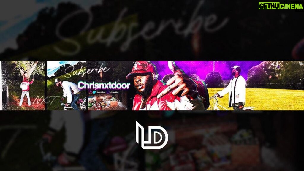 LuckyDesigns Instagram - YouTube Banner for @chrisnxtdoor_ • 📸 Images/Shot by @vintxhge