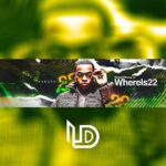 LuckyDesigns Instagram - YouTube Banner for @michaelraineyjr @whereis22 Made this for fun testing out some new gradients and stuff on photoshop nowadays.