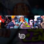 LuckyDesigns Instagram - Banner branding for @kaicenat made by me ⚡️