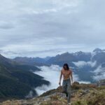 Lucy Fry Instagram - Greenstone to Routeburn NZ with @kierangiffen_ 💕 Routeburn Track