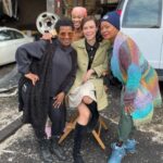Lucy Fry Instagram - Stella season 3 I love our Godfather of Harlem fam so much. It’s been beautiful to be together again making this show 📸 @yuluminati New York, New York