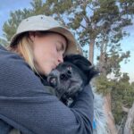 Lucy Fry Instagram - A furry love story 🐕