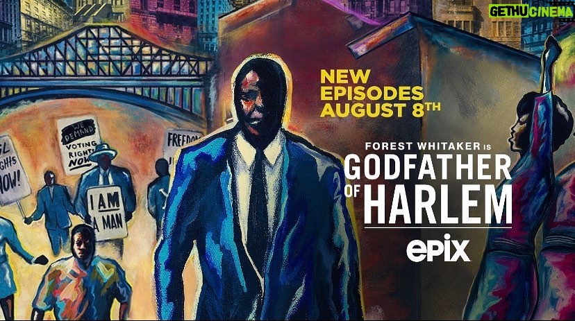 Lucy Fry Instagram - Godfather of Harlem is back tonight! New episode on @epix and tomorrow on @stanaustralia Love this poster painted by @coreybarksdaleart