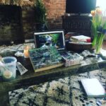 Lucy Fry Instagram - Listening to the inauguration, painting, and feeling hope 💛 A great day