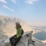 Lucy Fry Instagram – Smoke from the wild fires came over our camp the last morning, and once again, brought climate change into forefront of thought. Inhaling the smoke, there’s no denying it is here. Leaving the camp, we passed Marmots, deers, chipmunks and coyotes. Many of their species already lost on the other side of the range. 
To solve the twin crisis of biodiversity loss and climate change @oneearth has come up with a plan- the Global Safety Net. This is an outline of the areas world wide that need to be protected to ensure a stable future for nature, and humanity. Take a look at the website on my page to learn more about the solutions offered by the global safety net 🌎