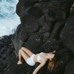 Lucy Fry Instagram - A dreamy day in a favorite place 🌊 Thank you @thelaterals magazine for talking with me about Night Teeth and Godfather of Harlem Australia