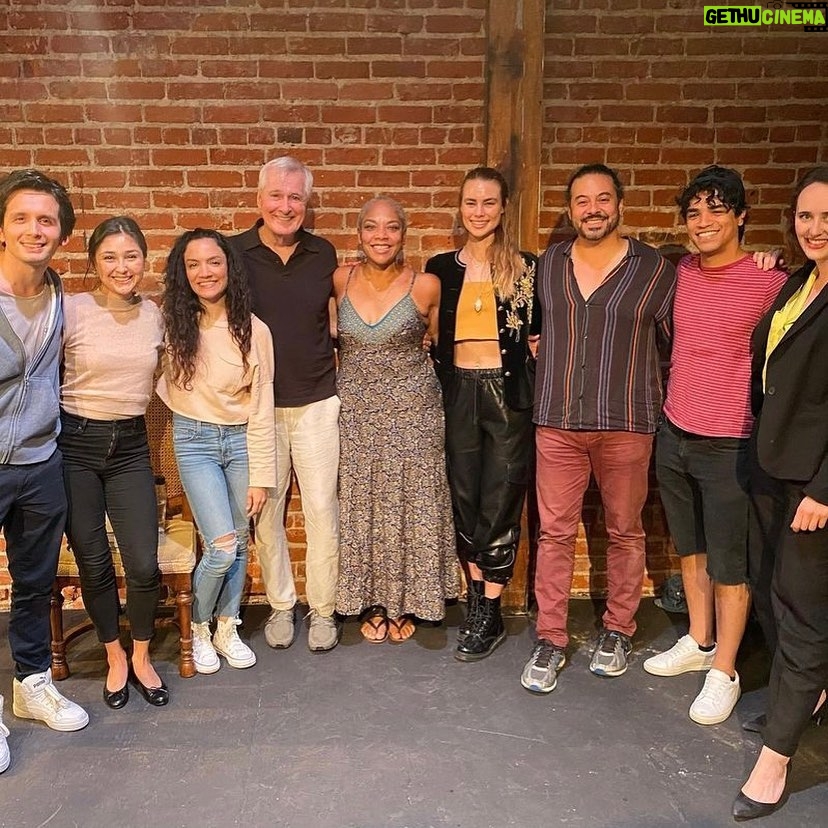 Lucy Fry Instagram - Some theatre magic last week reading John Patrick Shanley’s new play Candlelight ✨